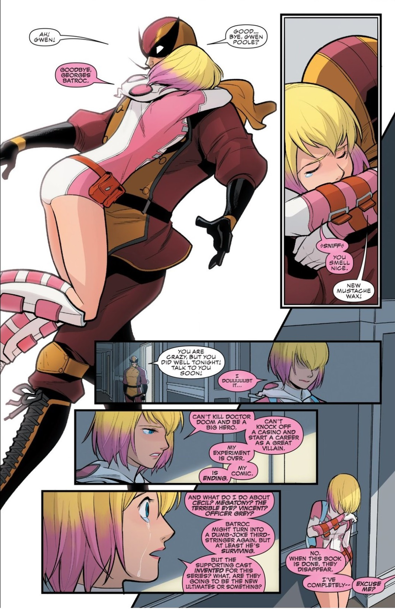 Illustration for article titled The Unbelievable Gwenpool Finale is All About the Incredible Power of Comic Books